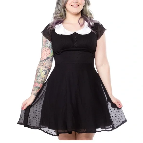 chinese dress ladies Dominica Mini Dress  Hell Bunny